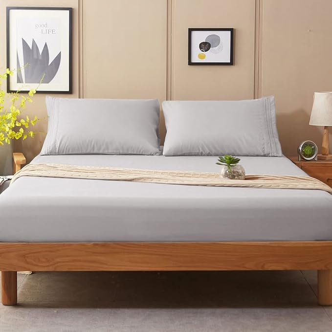 SONORO KATE Bed Sheet Set Super Soft Microfiber 1800 Thread Count Luxury - Image 3