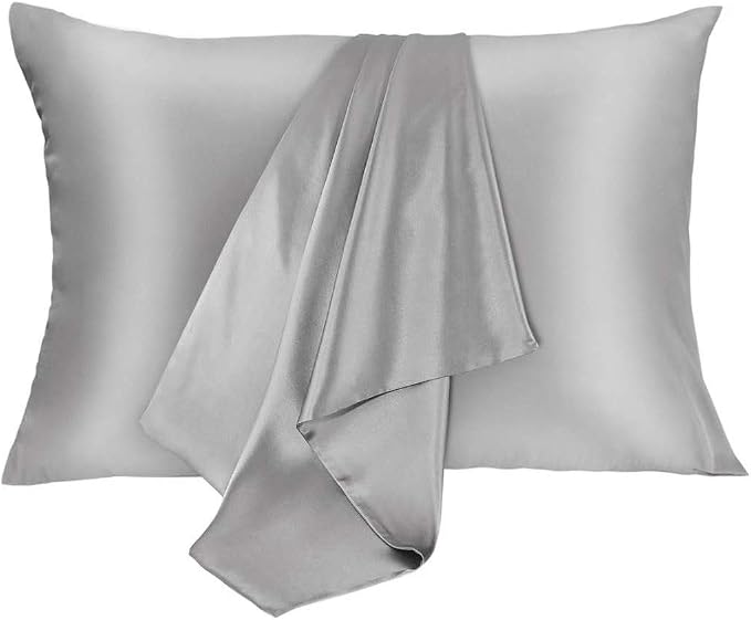 JOGJUE Silk Pillowcase for Hair and Skin 2 Pack 100% Mulberry Silk Bed by JOGJUE