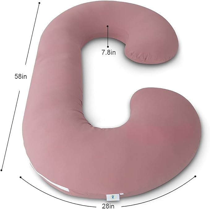 INSEN Cooling Pregnancy Pillow, Maternity Pillow - Image 8