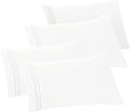 Elegant Comfort 4-PACK Solid Pillowcases 1500 Premium Hotel Quality Microfiber by ELEGANTCOMFORT