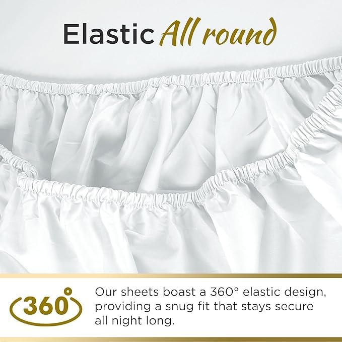 Jersey Knit Microfiber 2 Twin XL Fitted Bottom Bed Sheets 1800 Ultra Soft - Image 7