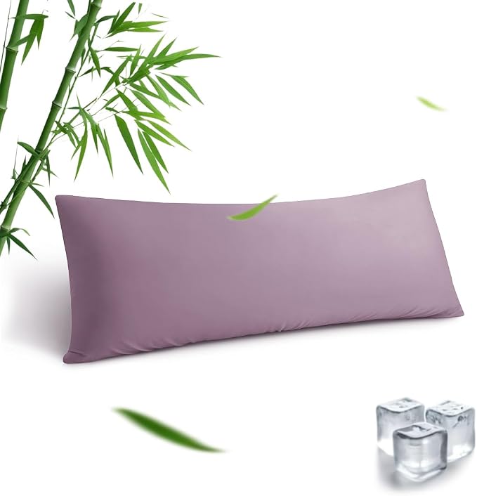 Body Pillowcase, Cooling Viscose from Bamboo Pillow Cover by ParkdenyMattressProtector