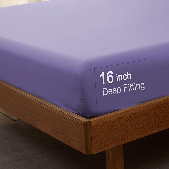 SONORO KATE Bed Sheet Set Super Soft Microfiber 1800 Thread Count Luxury - Image 6