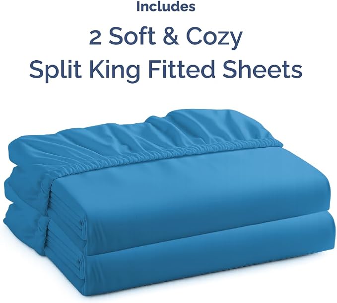 Split King Fitted Bed Sheet - Image 4