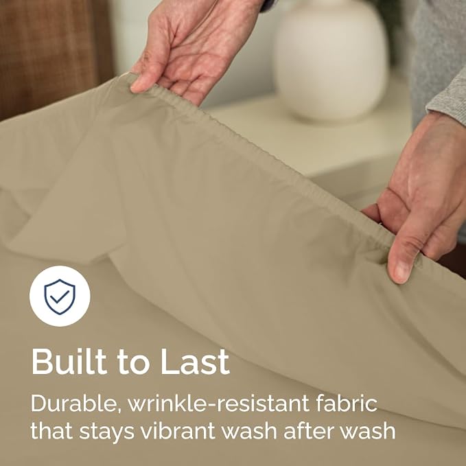 Split King Fitted Bed Sheet - Image 6