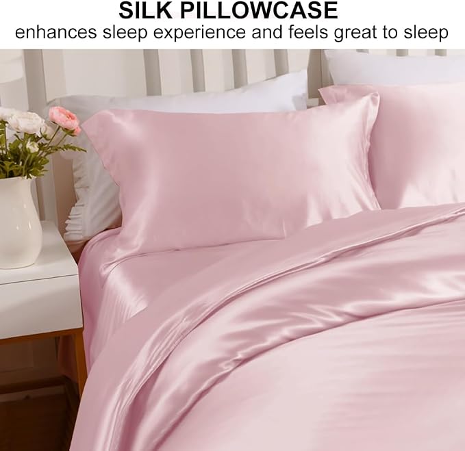 Silk Pillowcase 2 Pack for Hair and Skin - Image 5