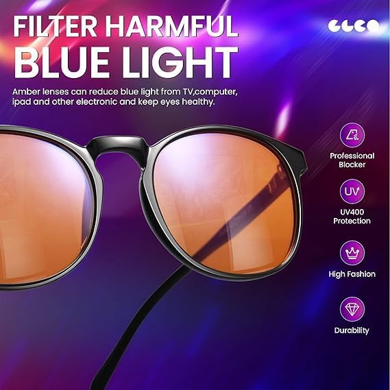 IBOANN Chic & Comfy Blue Light Glasses - Image 3