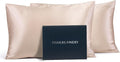 Fishers Finery 25mm 100% Pure Mulberry Silk Pillowcase 2 Pack by FishersFinery