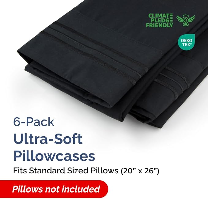 Standard Pillow Cases Set of 6 - Image 2