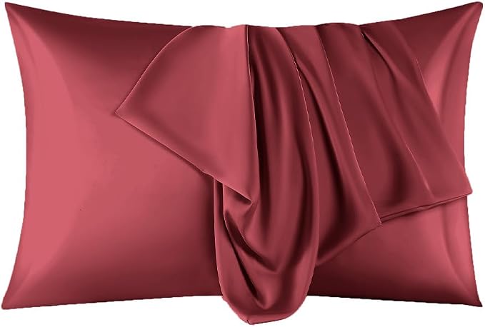 Mulberry Silk Pillowcase for Hair and Skin Standard Size, Silk Pillowcase 20"X by Unknown