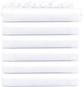 FreshCulture Twin Fitted Sheets, Bulk Pack of 6, Deep Pocket, Soft Microfiber by FreshCulture