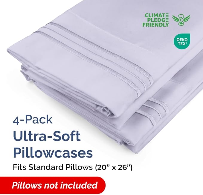 Standard Pillow Cases Set of 4 - Image 2