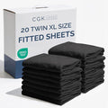 Bulk Case Pack of 20 Fitted Sheets by CGKUnlimited