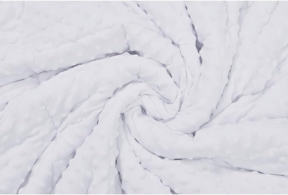 TONGDADA Minky Weighted Blanket | 60''x80'', 15lbs | Cozy and Soft Minky - Image 5