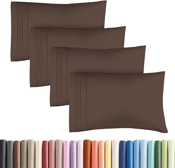 Standard Pillow Cases Set of 4 by CGKUnlimited
