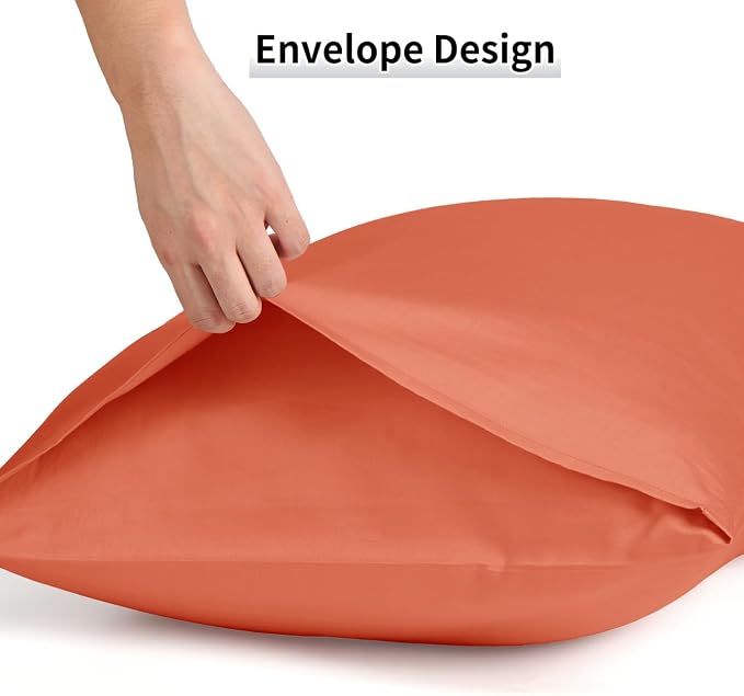 Warmstar Cotton Pillow Cases Standard Size Set of 2, 600 Thread Count - Image 5