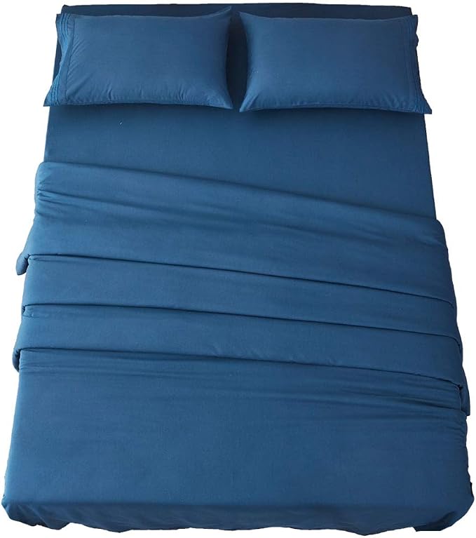 SONORO KATE Bed Sheet Set Super Soft Microfiber 1800 Thread Count Luxury by SONOROKATE