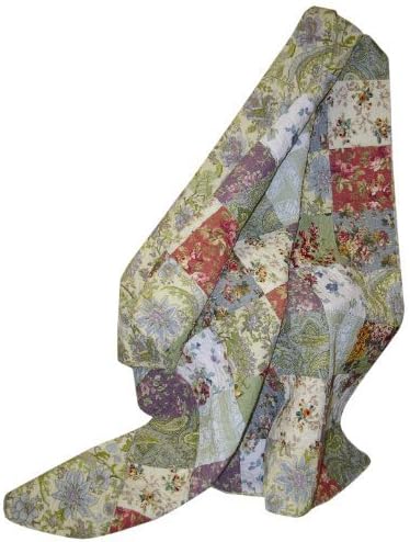 Greenland Home Blooming Prairie Quilted Patchwork Throw - Image 5