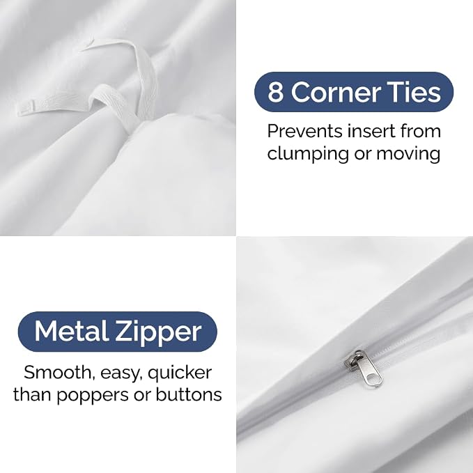 Duvet Cover Super Queen Size Set - Image 4