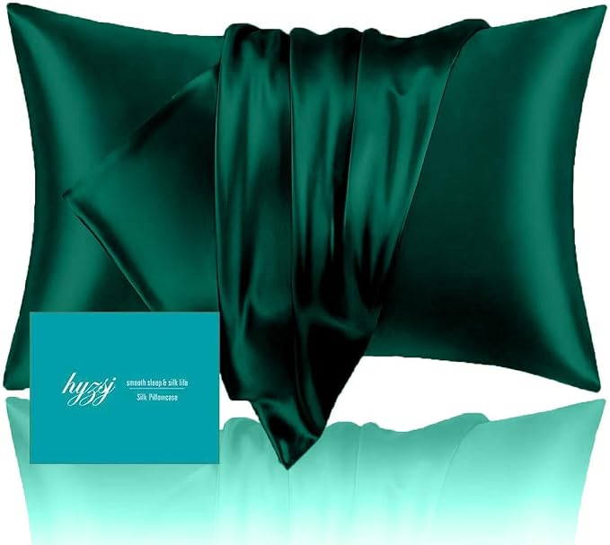 Mulberry Silk Pillowcase for Hair and Skin Standard Size, Silk Pillowcase 20"X by Unknown