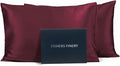 Fishers Finery 25mm 100% Pure Mulberry Silk Pillowcase by FishersFinery