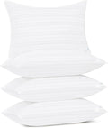 downluxe Queen Size Pillows Set of 4 – Premium Down Alternative Bed Pillows by Downluxe