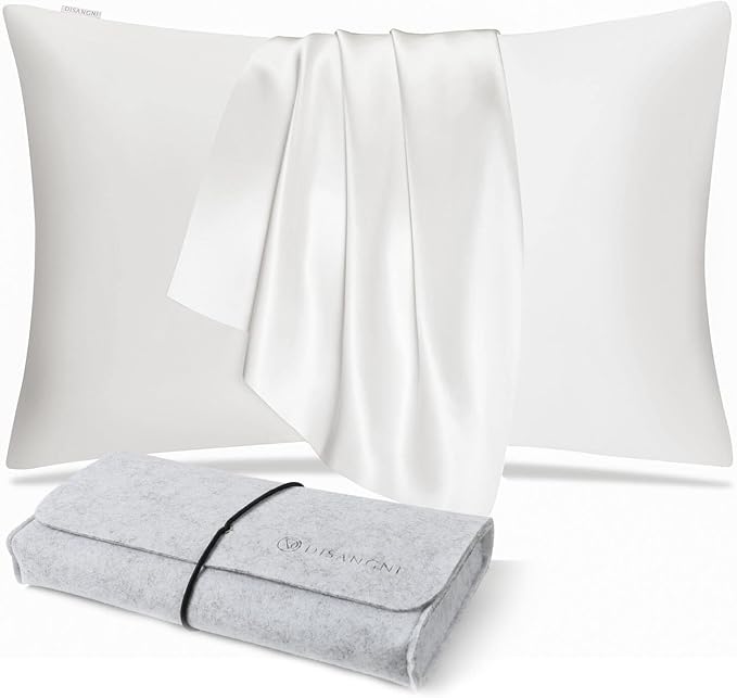 DISANGNI 100% Natural Mulberry Silk Pillow case by DISANGNI