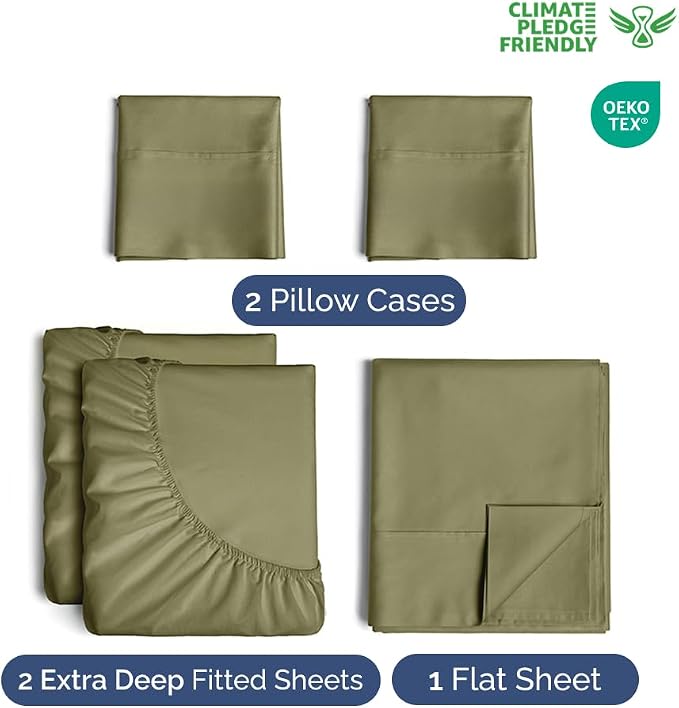 Extra Deep Split King Sheet Set - Image 2
