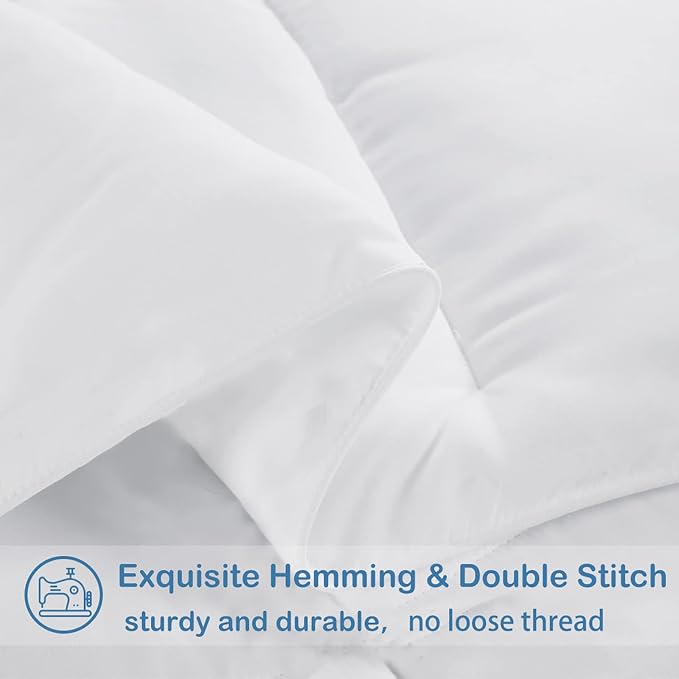 EASELAND Twin XL Down Alternative Comforter - Image 5