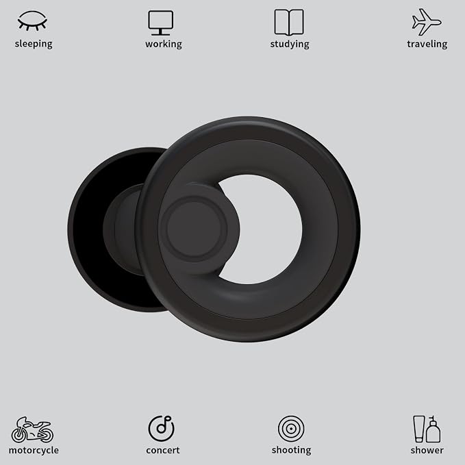 Jayine Ear Plugs for Noise Cancelling Ear Protection EarPlugs for Sleep - Image 2
