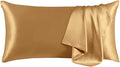 THXSILK Set of 2 100% Mulberry Silk Pillowcase by THXSILK