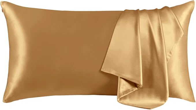 THXSILK Set of 2 100% Mulberry Silk Pillowcase by THXSILK