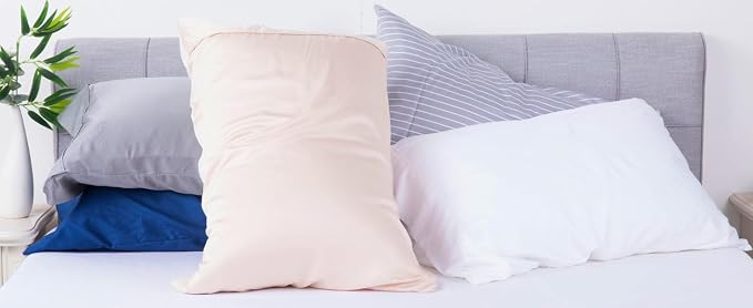 ACCURATEX Cooling Pillow Cases Set of 2, Rayon Derived from Bamboo, Breathable - Image 3