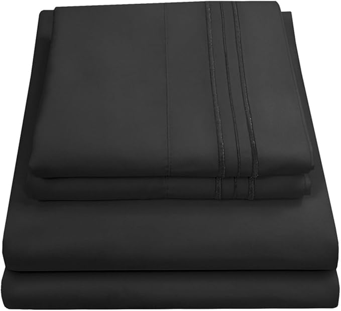 Queen Size Bed Sheets by SweetHomeCollection