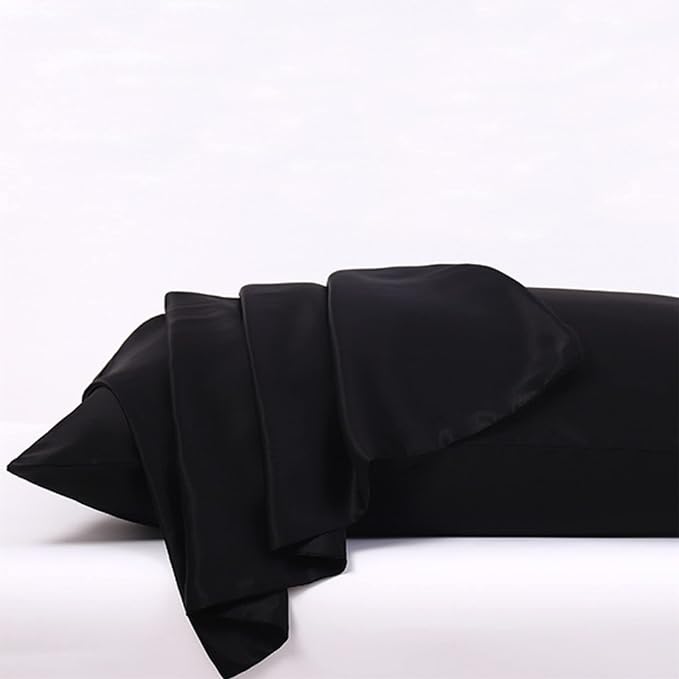 Organic Silk Pillowcase for Hair and Skin Made in USA, Natural Mulberry Silk - Image 4
