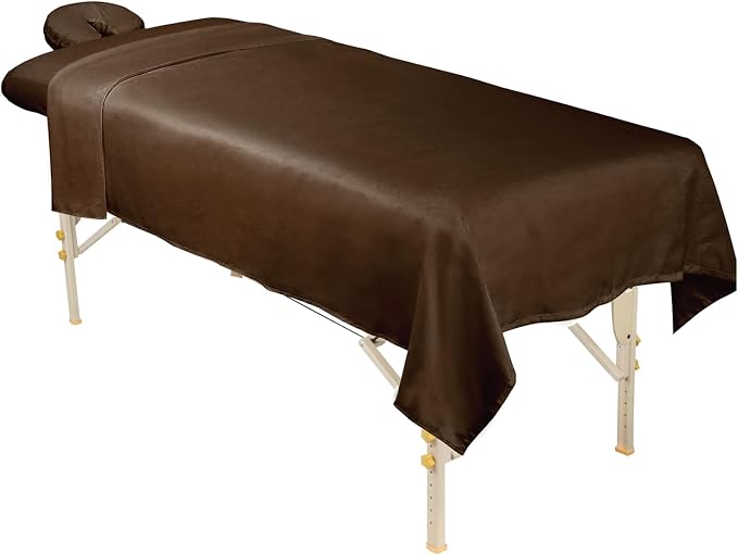 ForPro Professional Collection Premium Microfiber 3-Piece Massage Sheet Set - Image 3