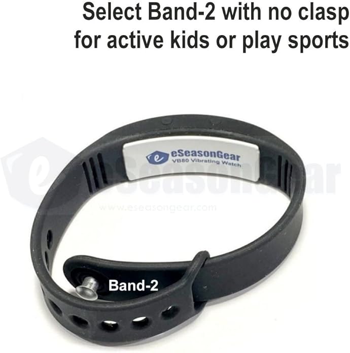 VB80 12 Alarm Vibrating Watch, Silent Vibration Shake Wake ADHD Medication - Image 6