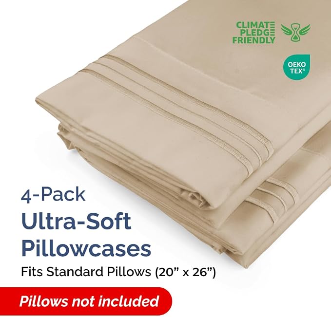 Standard Pillow Cases Set of 4 - Image 2