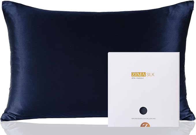 ZIMASILK 100% Pure Mulberry Silk Pillowcase by ZIMASILK