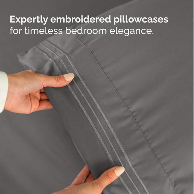 Flex Top Split Head King 4 Piece Sheet Set - Image 7