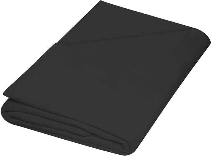 ZPECC Full Flat Sheet Only 1 Pack, Durable Black Top Bed Sheets Hypoallergenic by ZPECC-ABrandThatHasBeenFocusedOnBabyProductsFor18Years