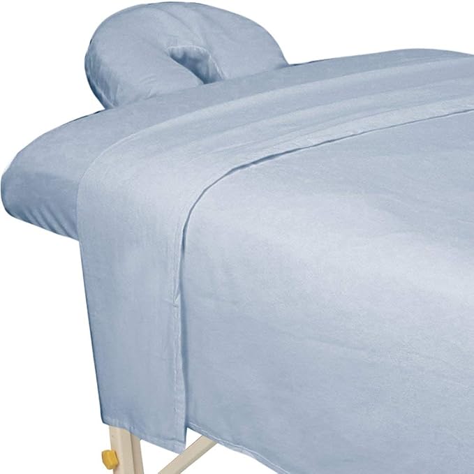 ForPro Premium Flannel 3-Piece Massage Sheet Set by ForProProfessionalCollection