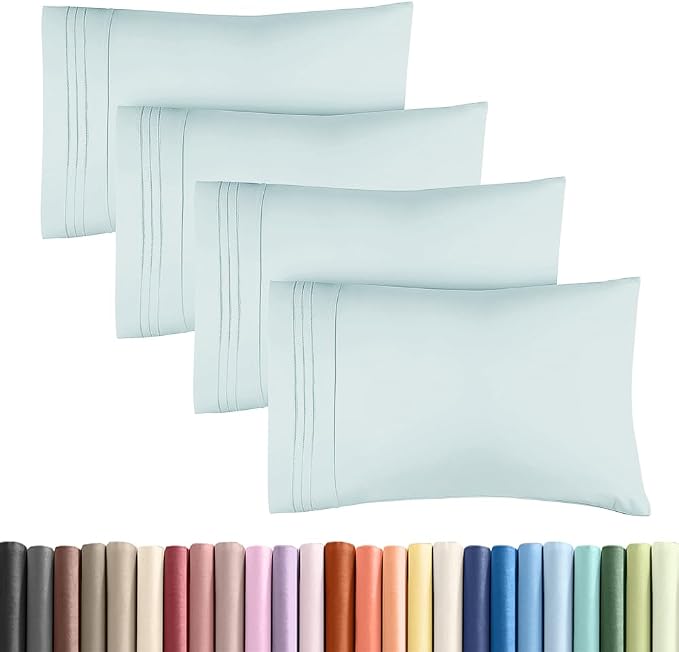 King Standard Pillow Cases Set of 4 by CGKUnlimited