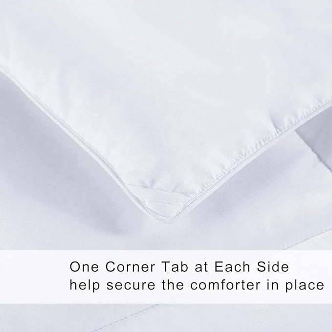 COHOME Premium Full Size Comforter, All-Season Quilted Down Alternative Duvet - Image 6