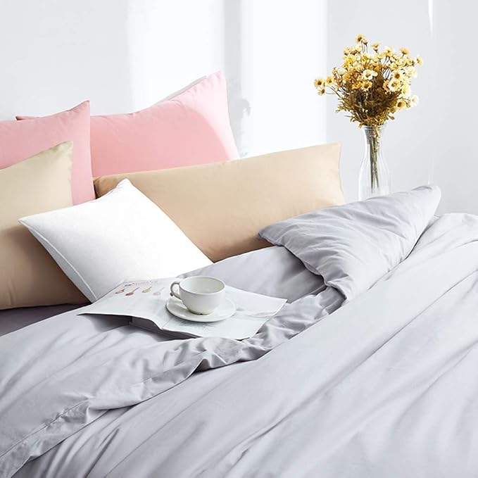 FLXXIE King Pillow Cases Set of 2, Soft Microfiber Pillow Covers - Image 4