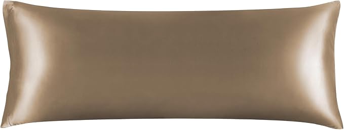 BEDELITE Satin Body Pillow Cover, Super Soft and Cooling Body Pillow Pillowcase by BEDELITE