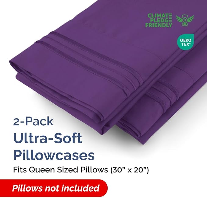 Queen Pillow Cases Set of 2 - Image 2