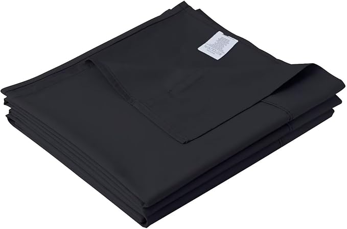 2-Pack Cotton King Flat Sheet Only, 600 Thread Count 100% Egyptian Cotton Top by ZaizaiHome
