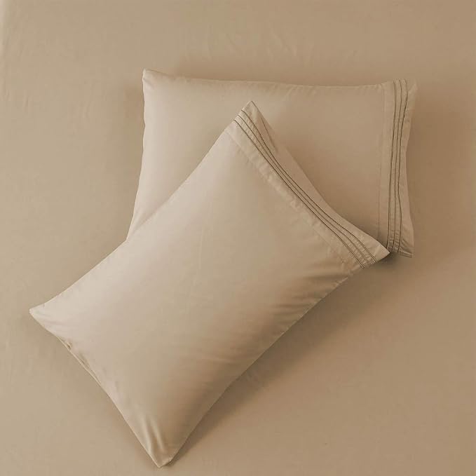 SONORO KATE Bed Sheet Set Super Soft Microfiber 1800 Thread Count Luxury - Image 5