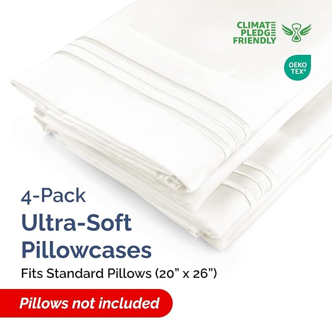 Standard Pillow Cases Set of 4 - Image 2